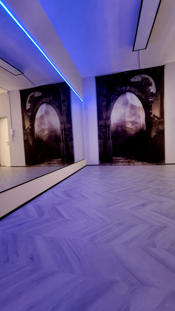 Trinidad room in Muevete Studio, full led and party mode ON